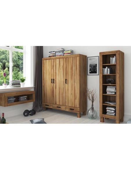 Armoire En Chene Massif 3 Portes Mood