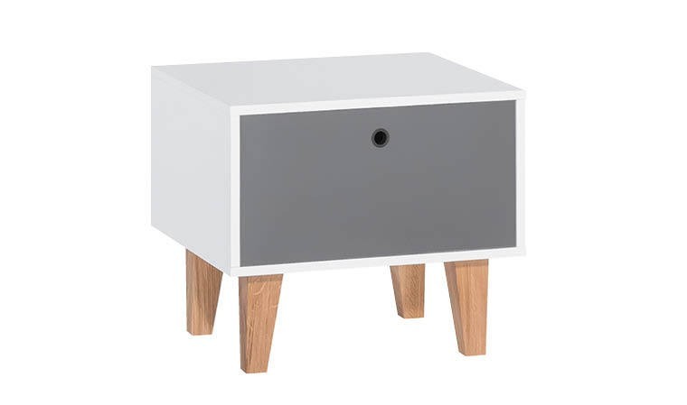 Chevet en bois avec tiroir chambre enfant design scandinave Concept