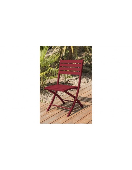 Chaise jardin pliante Carmin Marius