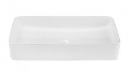 Vasque à poser céramique Pat 38,50x12cm blanc - ONDEE - Mr.Bricolage
