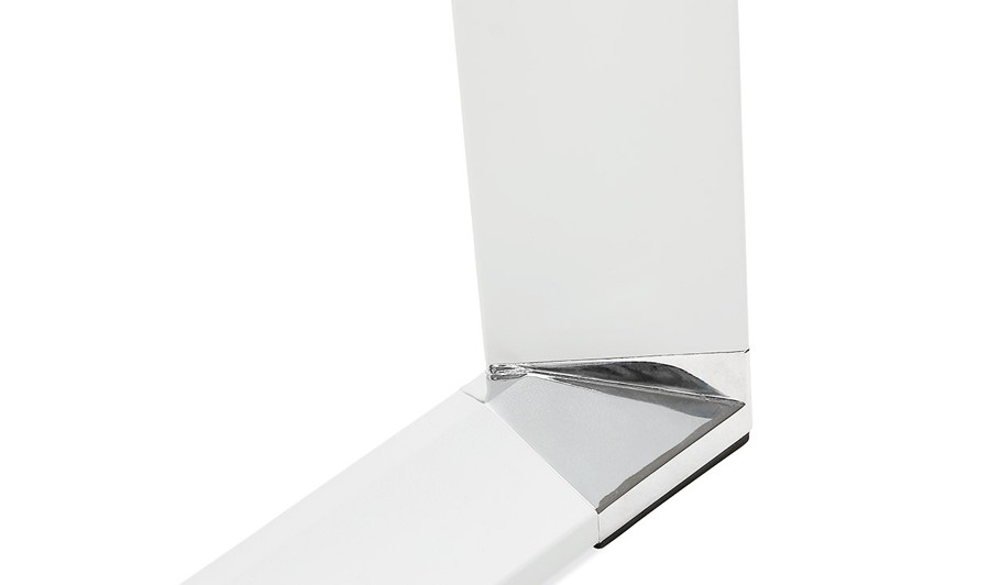 Bureau annexe LINUS pied T, 100 x 60 cm, blanc 